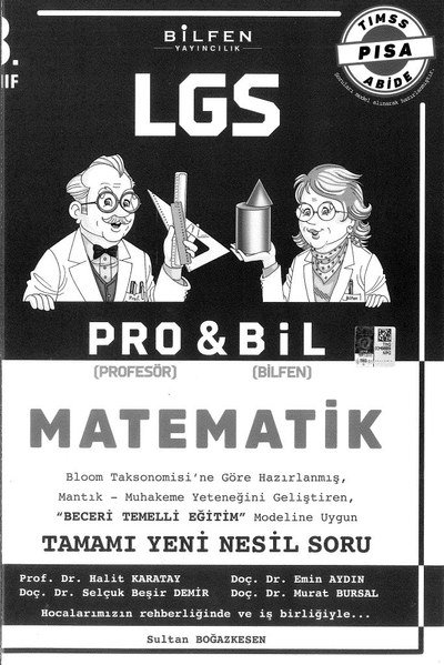 LGS PRO & BİL MATEMATİK TAMAMI YENİ NESİL SORU Fotokopi GO - Tüm Sınavlarda Daha İleriye