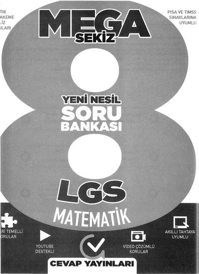 YENİ NESİL SORU BANKASI LGS MATEMATİK Fotokopi GO - Tüm Sınavlarda Daha İleriye