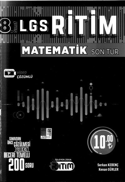LGS RİTİM MATEMATİK SON TUR Fotokopi GO - Tüm Sınavlarda Daha İleriye