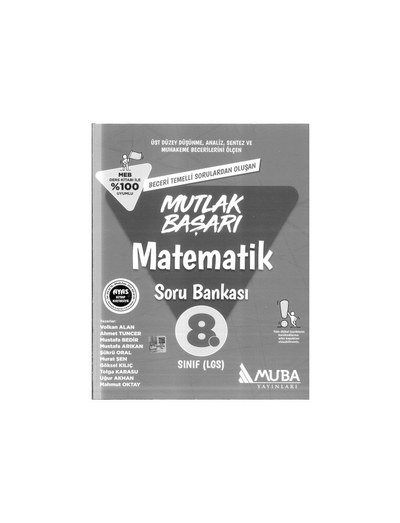 MUTLAK BAŞARI MATEMATİK SORU BANKASI