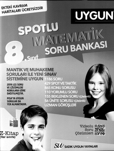 SPOTLU MATEMATİK SORU BANKASI Fotokopi GO - Tüm Sınavlarda Daha İleriye
