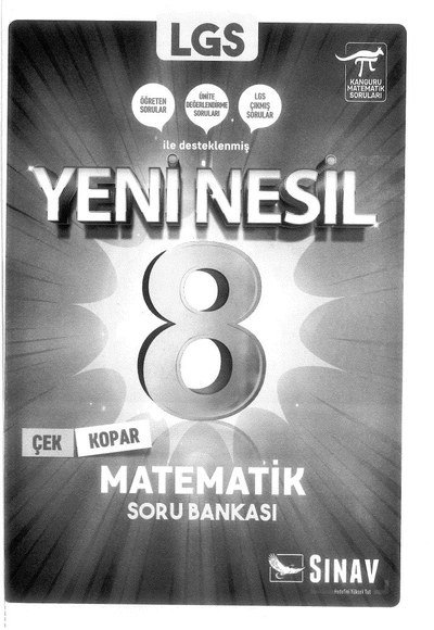 LGS YENİ NESİL MATEMATİK SORU BANKASI Fotokopi GO - Tüm Sınavlarda Daha İleriye