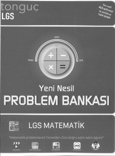 YENİ NESİL PROBLEM BANKASI Fotokopi GO - Tüm Sınavlarda Daha İleriye