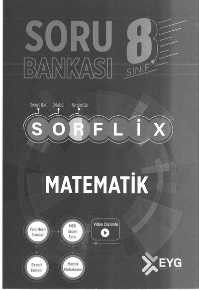 SORU BANKASI SORFLİX MATEMATİK Fotokopi GO - Tüm Sınavlarda Daha İleriye
