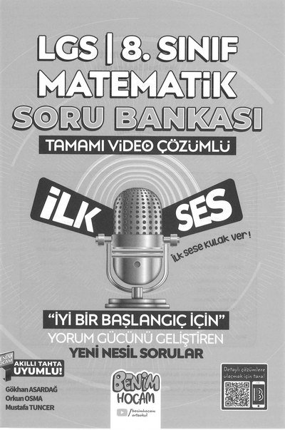 MATEMATİK SORU BANKASI TAMAMI VİDEO ÇÖZÜMLÜ Fotokopi GO - Tüm Sınavlarda Daha İleriye