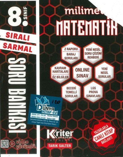 MİLİMETRE MATEMATİK SIRALI SARMAL Fotokopi GO - Tüm Sınavlarda Daha İleriye