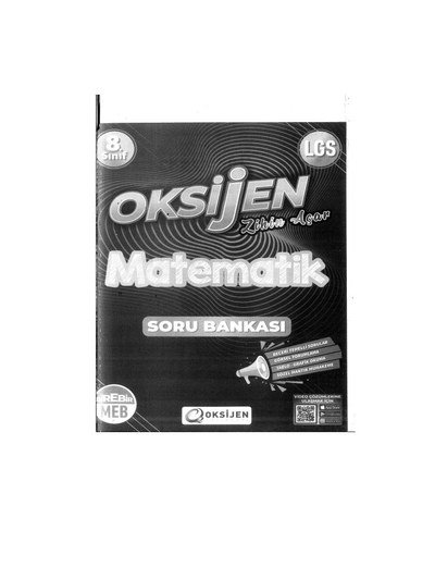 OKSİJEN ZİHİN AÇAR MATEMATİK SORU BANKASI Fotokopi GO - Tüm Sınavlarda Daha İleriye
