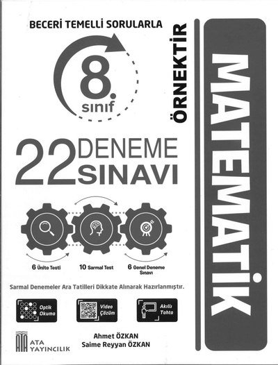 22 DENEME SINAVI MATEMATİK Fotokopi GO - Tüm Sınavlarda Daha İleriye