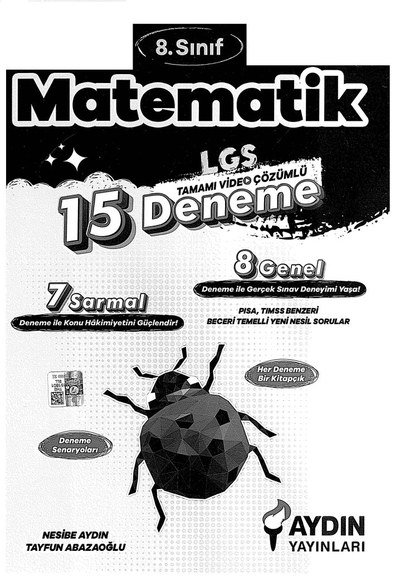 MATEMATİK LGS 15 DENEME Fotokopi GO - Tüm Sınavlarda Daha İleriye