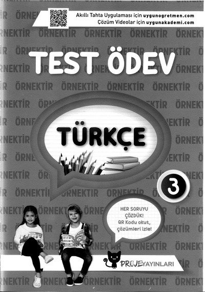 TÜRKÇE TEST ÖDEV Fotokopi GO - Tüm Sınavlarda Daha İleriye