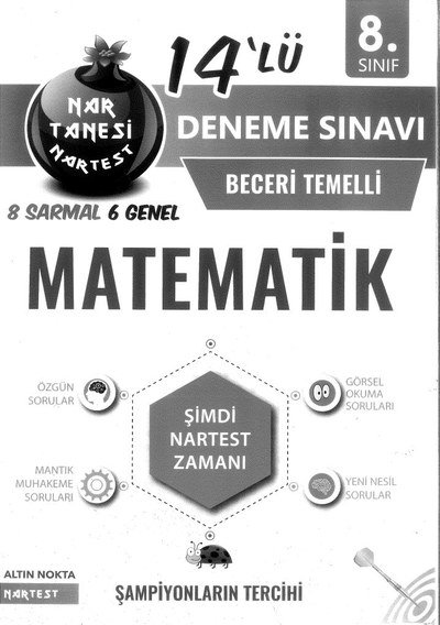 14'LÜ DENEME SINAVI BECERİ TEMELLİ MATEMATİK Fotokopi GO - Tüm Sınavlarda Daha İleriye