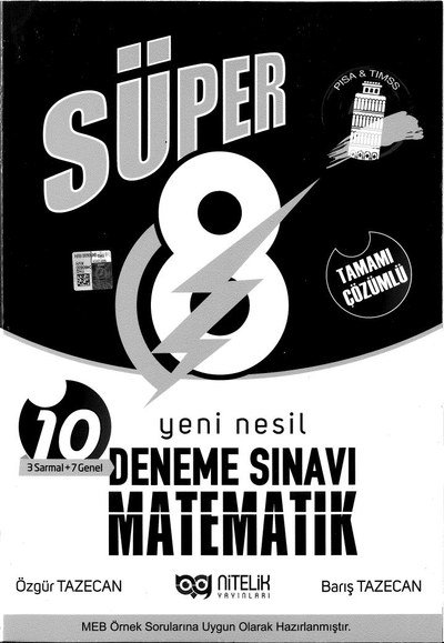 SÜPER YENİ NESİL DENEME SINAVI MATEMATİK Fotokopi GO - Tüm Sınavlarda Daha İleriye