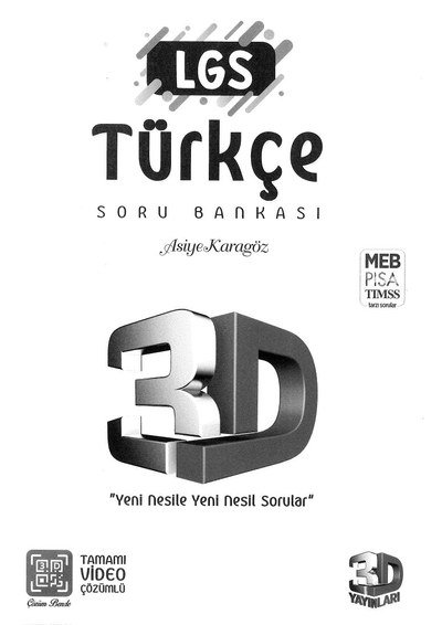 LGS TÜRKÇE SORU BANKASI