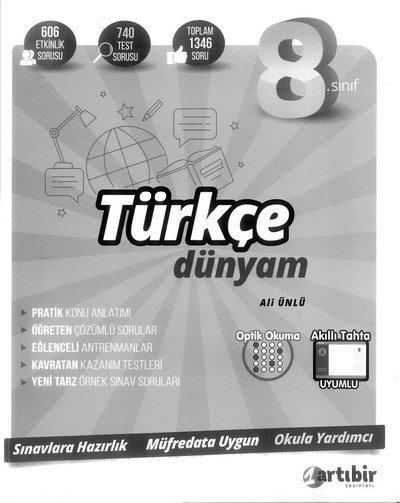 TÜRKÇE DÜNYAM Fotokopi GO - Tüm Sınavlarda Daha İleriye