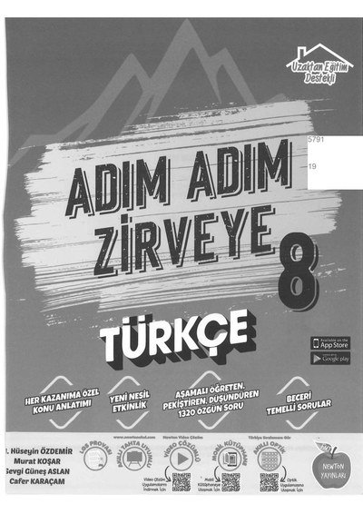 ADIM ADIM ZİRVEYE TÜRKÇE Fotokopi GO - Tüm Sınavlarda Daha İleriye
