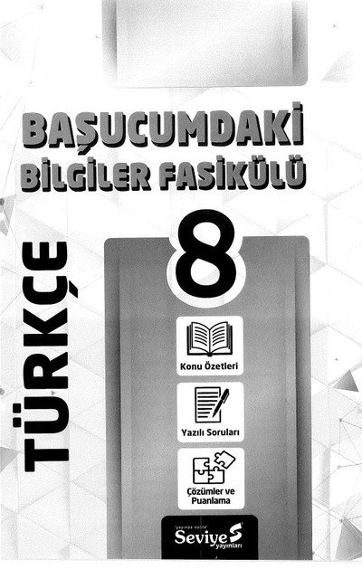 BAŞUCUMDAKİ BİLGİLER FASİKÜLÜ TÜRKÇE Fotokopi GO - Tüm Sınavlarda Daha İleriye