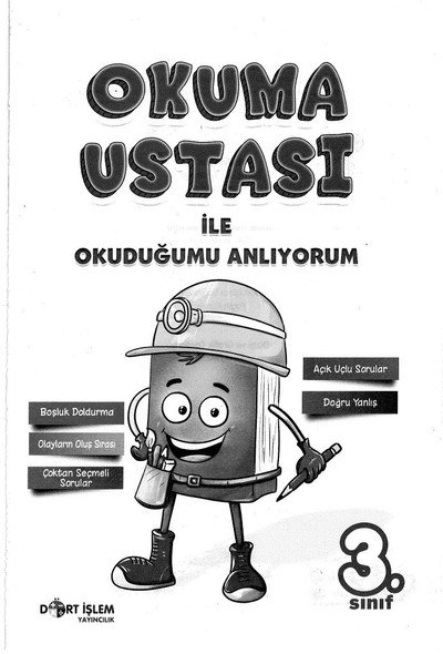 OKUMA USTASI İLE OKUDUĞUMU ANLIYORUM Fotokopi GO - Tüm Sınavlarda Daha İleriye