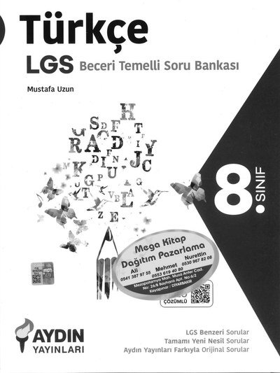TÜRKÇE LGS BECERİ TEMELLİ SORU BANKASI Fotokopi GO - Tüm Sınavlarda Daha İleriye