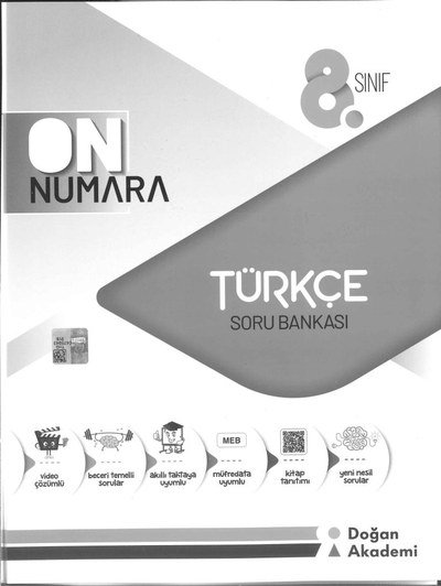ON NUMARA TÜRKÇE SORU BANKASI Fotokopi GO - Tüm Sınavlarda Daha İleriye