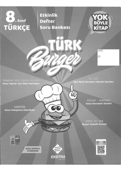 TÜRK BURGER ETKİNLİK DEFTER SORU BANKASI Fotokopi GO - Tüm Sınavlarda Daha İleriye
