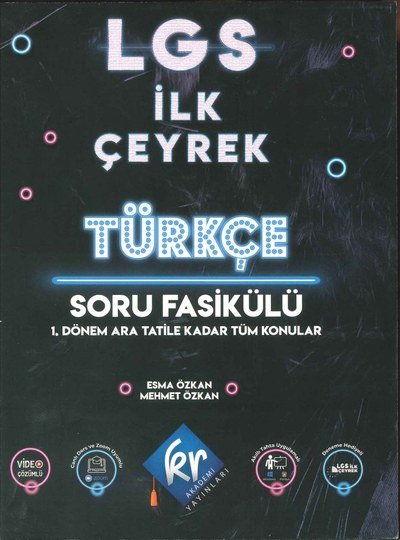 LGS İLK ÇEYREK TÜRKÇE SORU FASİKÜLÜ Fotokopi GO - Tüm Sınavlarda Daha İleriye