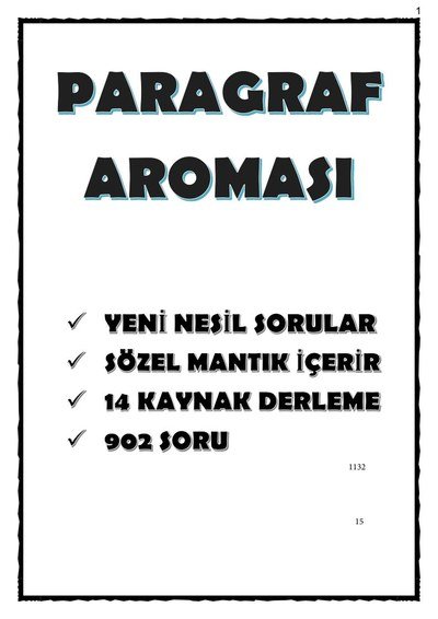 YENİ NESİL SORULAR 14 KAYNAK 902 SORU Fotokopi GO - Tüm Sınavlarda Daha İleriye