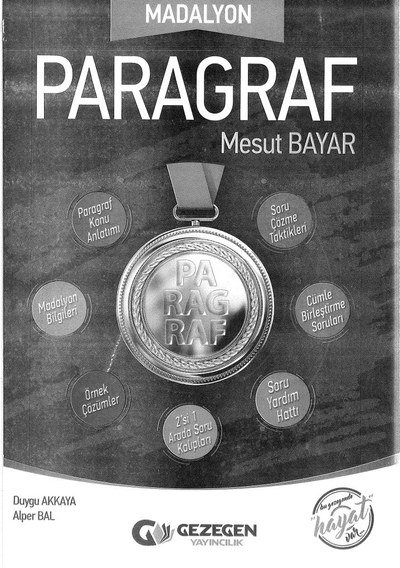 MADALYON PARAGRAF Fotokopi GO - Tüm Sınavlarda Daha İleriye