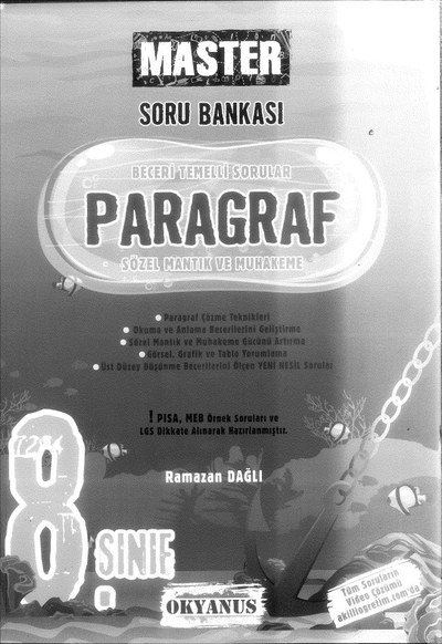 MASTER SORU BANKASI PARAGRAF SÖZEL MANTIK VE MUHAKEME Fotokopi GO - Tüm Sınavlarda Daha İleriye