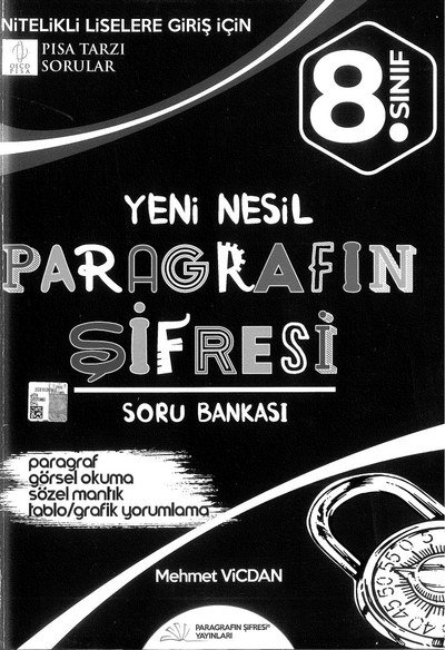 YENİ NESİL PARAGRAFIN ŞİFRESİ SORU BANKASI Fotokopi GO - Tüm Sınavlarda Daha İleriye