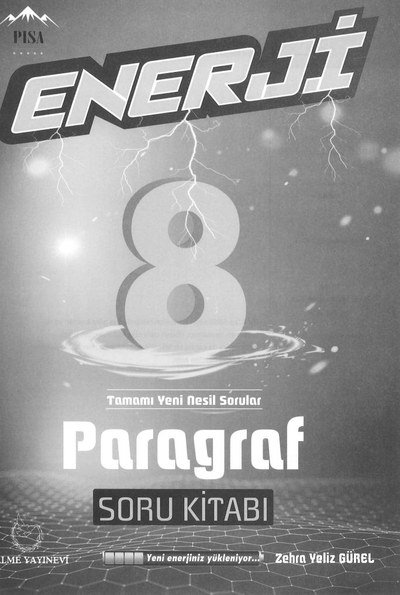 ENERJİ PARAGRAF SORU KİTABI Fotokopi GO - Tüm Sınavlarda Daha İleriye