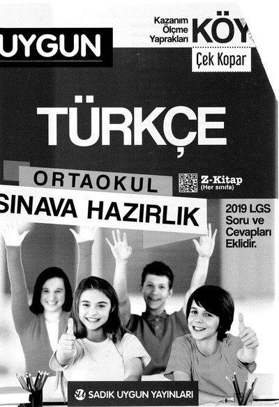 TÜRKÇE ORTAOKUL SINAVA HAZIRLIK LGS SORU VE CEVAPLARI Fotokopi GO - Tüm Sınavlarda Daha İleriye