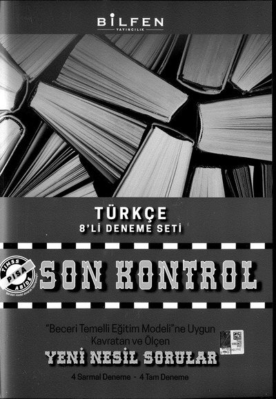 TÜRKÇE 8'Lİ DENEME SETİ SON KONTROL Fotokopi GO - Tüm Sınavlarda Daha İleriye