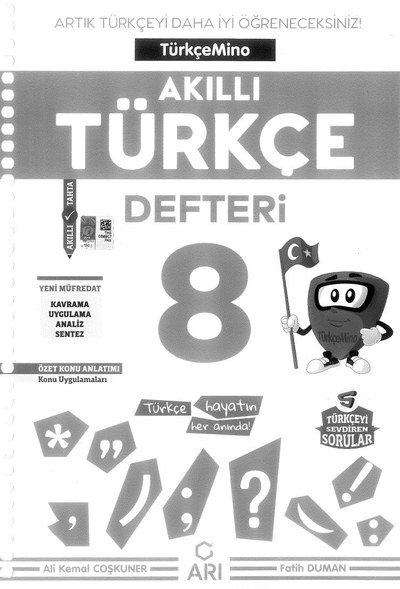 AKILLI TÜRKÇE DEFTERİ Fotokopi GO - Tüm Sınavlarda Daha İleriye