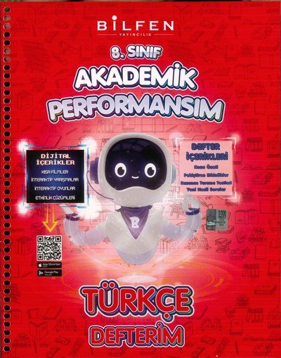AKADEMİK PERFORMANSIM TÜRKÇE DEFTERİM Fotokopi GO - Tüm Sınavlarda Daha İleriye