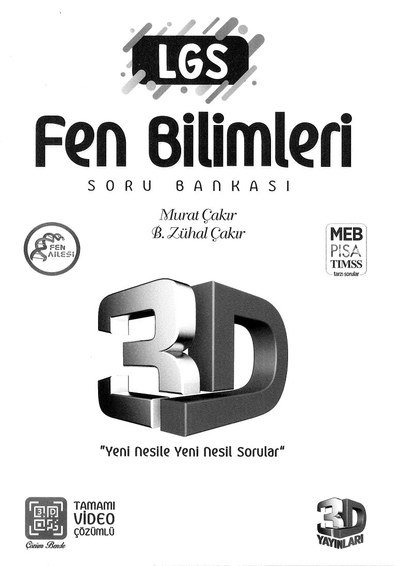 LGS FEN BİLİMLERİ SORU BANKASI Fotokopi GO - Tüm Sınavlarda Daha İleriye