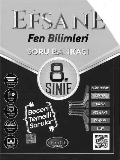 EFSANE FEN BİLİMLERİ SORU BANKASI Fotokopi GO - Tüm Sınavlarda Daha İleriye