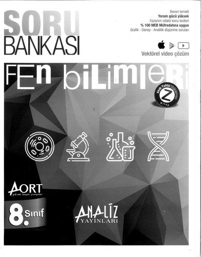 FEN BİLİMLERİ SORU BANKASI Fotokopi GO - Tüm Sınavlarda Daha İleriye