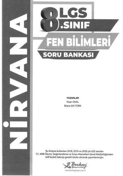 FEN BİLİMLERİ SORU BANKASI Fotokopi GO - Tüm Sınavlarda Daha İleriye