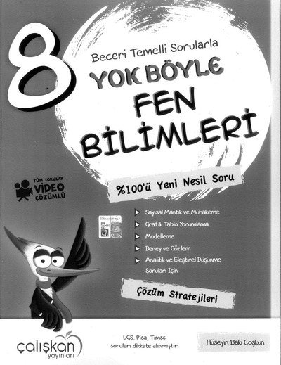 YOK BÖYLE FEN BİLİMLERİ Fotokopi GO - Tüm Sınavlarda Daha İleriye
