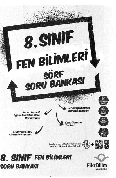 FEN BİLİMLERİ SÖRF SORU BANKASI Fotokopi GO - Tüm Sınavlarda Daha İleriye