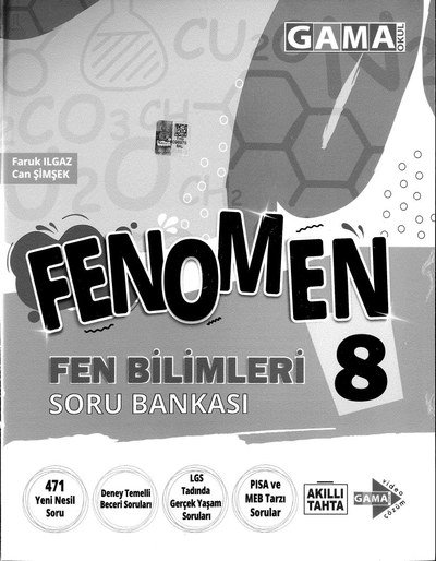 FENOMEN FEN BİLİMLERİ SORU BANKASI Fotokopi GO - Tüm Sınavlarda Daha İleriye