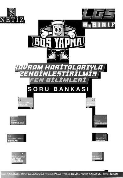 BOŞ YAPMA SORU BANKASI FEN BİLİMLERİ Fotokopi GO - Tüm Sınavlarda Daha İleriye