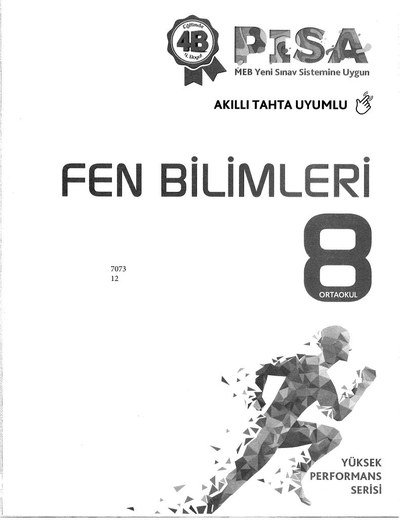 FEN BİLİMLERİ YÜKSEK PERFORMANS SERİSİ Fotokopi GO - Tüm Sınavlarda Daha İleriye