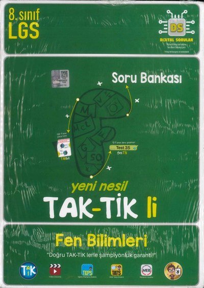 YENİ NESİL TAK-TİK'Lİ FEN BİLİMLERİ LGS Fotokopi GO - Tüm Sınavlarda Daha İleriye