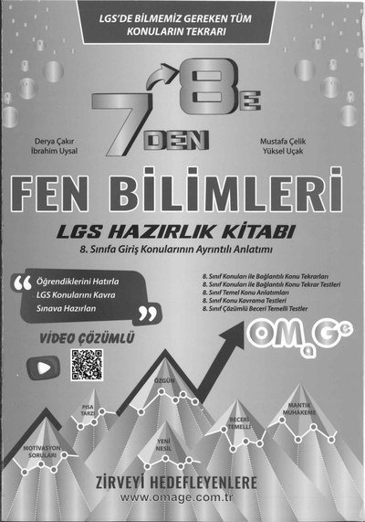 FEN BİLİMLERİ LGS HAZIRLIK KİTABI Fotokopi GO - Tüm Sınavlarda Daha İleriye