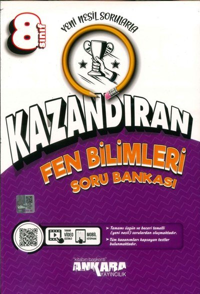 KAZANDIRAN FEN BİLİMLERİ SORU BANKASI Fotokopi GO - Tüm Sınavlarda Daha İleriye