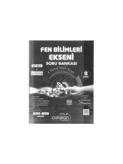 FEN BİLİMLERİ EKSENİ SORU BANKASI Fotokopi GO - Tüm Sınavlarda Daha İleriye