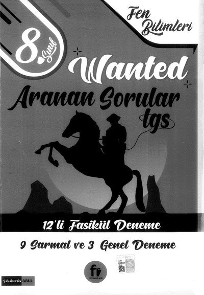 WANTED ARANAN SORULAR LGS 12'Lİ FASİKÜL DENEME Fotokopi GO - Tüm Sınavlarda Daha İleriye