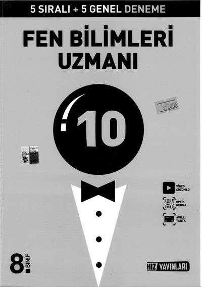 FEN BİLİMLERİ UZMANI 10 DENEME Fotokopi GO - Tüm Sınavlarda Daha İleriye