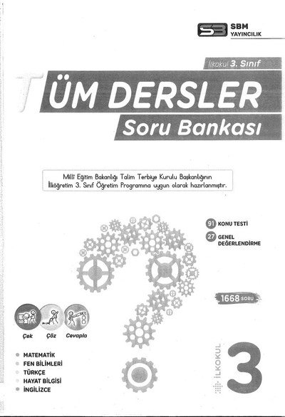 TÜM DERSLER SORU BANKASI Fotokopi GO - Tüm Sınavlarda Daha İleriye